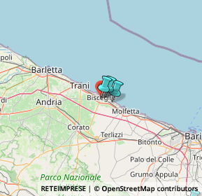 Mappa Via Arcid. Cav. Prof. Vincenzo Caputi, 76011 Bisceglie BT, Italia (58.47222)