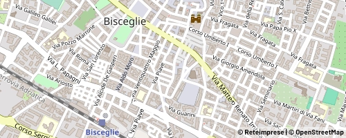 Mappa Bisceglie