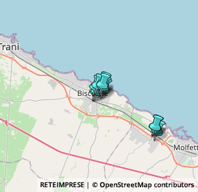 Mappa Via Podgora, 76011 Bisceglie BT, Italia (2.1675)