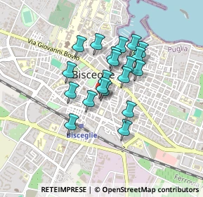 Mappa Via Monte Grappa, 76011 Bisceglie BT, Italia (0.339)