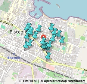 Mappa Via Avvocato M. Panunzio, 76011 Bisceglie BT, Italia (0.324)