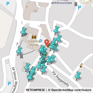 Mappa Piazza Castello, 81037 Sessa Aurunca CE, Italia (0.06538)