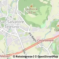 Mapa San Salvatore Telesino