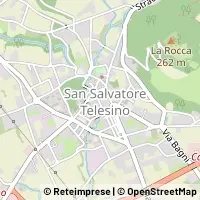 Mapa San Salvatore Telesino
