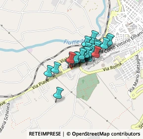 Mappa Via Piave, 97013 Comiso RG, Italia (0.28)