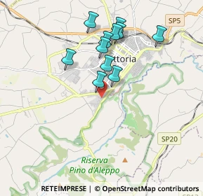 Mappa Via Presidente, 97019 Vittoria RG, Italia (1.89364)