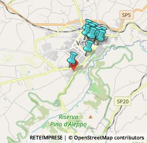 Mappa Via Presidente, 97019 Vittoria RG, Italia (1.86091)