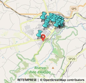 Mappa Via Presidente, 97019 Vittoria RG, Italia (1.9295)