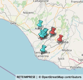 Mappa Via Presidente, 97019 Vittoria RG, Italia (7.01583)