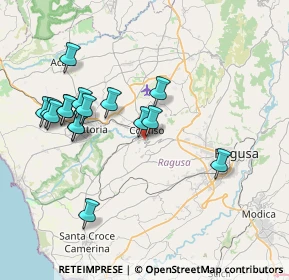 Mappa Via Epicuro, 97013 Comiso RG, Italia (8.63125)