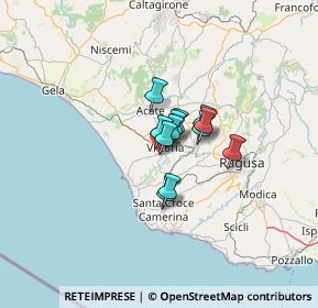 Mappa Via Strada per Scoglitti, 97019 Vittoria RG, Italia (7.27833)