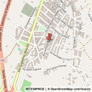Mappa Via L. da Vinci, 30, 73010 Lequile, Lecce (Puglia)