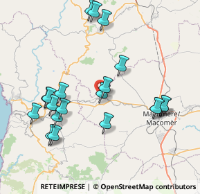 Mappa Vico Caprera, 08018 Sindia NU, Italia (8.927)