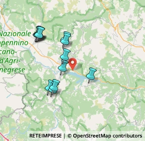 Mappa SS 598 di Fondo Valle d'Agri, 85050 Grumento Nova PZ, Italia (7.6)