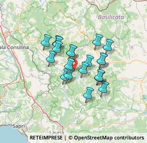 Mappa SS 598 di Fondo Valle d'Agri, 85050 Grumento Nova PZ, Italia (10.6985)