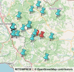 Mappa SS 598 di Fondo Valle d'Agri, 85050 Grumento Nova PZ, Italia (17.9355)