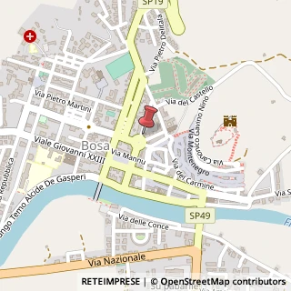Mappa Via Gioberti, 18, 08013 Bosa, Nuoro (Sardegna)