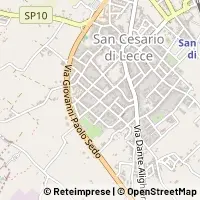 خريطة San Cesario di Lecce