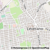 Hartă Leverano