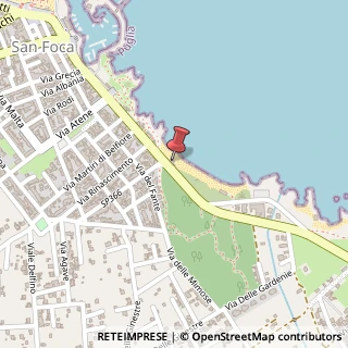 Mappa Via Lungomare Matteotti, 73026 Melendugno LE, Italia, 73026 Melendugno, Lecce (Puglia)