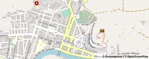 Mappa Bosa