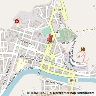 Mappa Via lamarmora 13, 08013 Bosa, Nuoro (Sardegna)