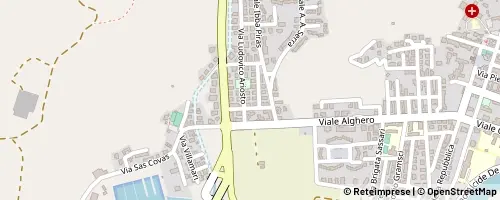 Mappa Bosa
