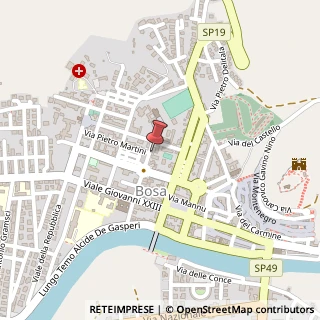 Mappa Via Azuni, 08013 Bosa OR, Italia, 08013 Bosa, Nuoro (Sardegna)
