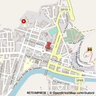 Mappa Via Azuni, 5, 08013 Bosa, Nuoro (Sardegna)