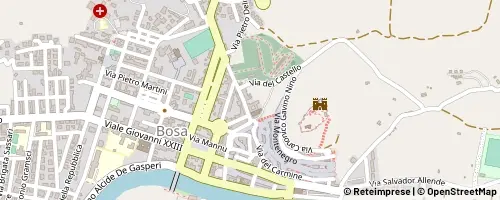 Mappa Bosa