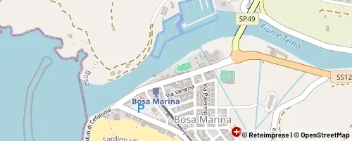 Mappa Bosa