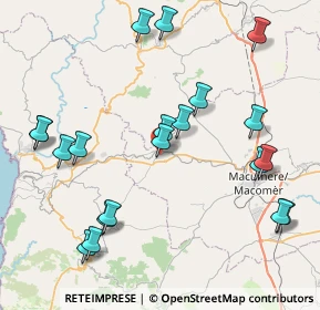 Mappa Via San Demetrio, 08018 Sindia NU, Italia (10.1245)