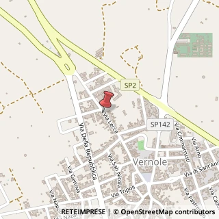 Mappa Via Lecce,  112, 73029 Vernole, Lecce (Puglia)