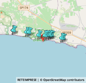 Mappa Via 268, 73010 Punta Prosciutto LE, Italia (2.68167)