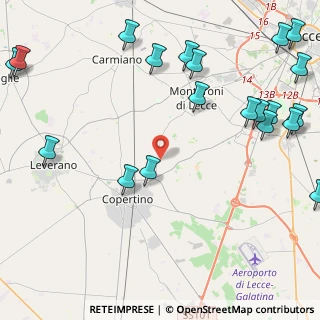 Mappa Prov. Copertino, 73043 Copertino LE, Italia (6.63)