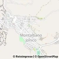 Kaart Montalbano Jonico