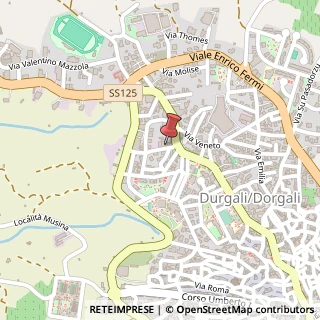 Mappa Via Alexander Fleming, 5, 08022 Dorgali, Nuoro (Sardegna)
