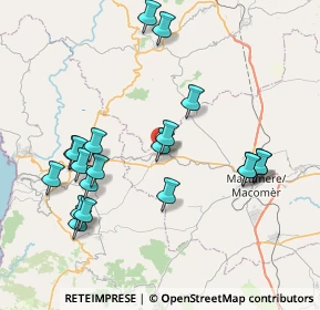 Mappa Via Enrico Berlinguer, 08018 Sindia NU, Italia (8.8935)