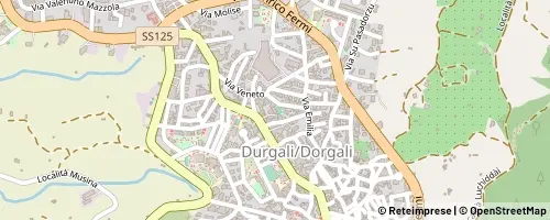 Mappa Dorgali