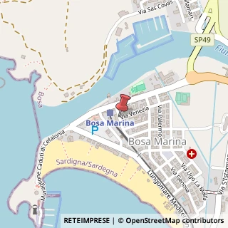 Mappa Via sardegna 2, 08013 Bosa, Nuoro (Sardegna)