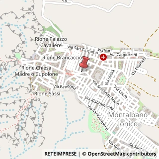 Mappa Piazzale Biancamano, 1, 75023 Montalbano Jonico, Matera (Basilicata)