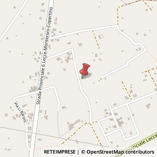 Mappa Via Est. Monteroni s.n, 73043 Copertino LE, Italia, 73043 Copertino, Lecce (Puglia)