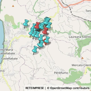 Mappa Contrada Noce Alta, 84060 Perdifumo SA, Italia (1.484)
