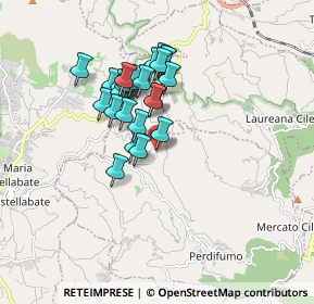 Mappa Contrada Noce Alta, 84060 Perdifumo SA, Italia (1.484)
