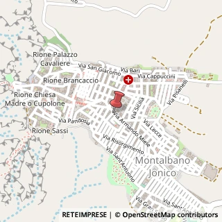 Mappa Via Armando Miele, 63, 75023 Montalbano Jonico, Matera (Basilicata)