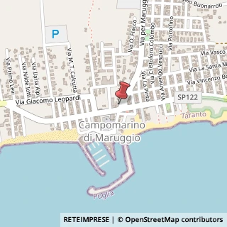 Mappa Via Per Maruggio, 1, 74020 Maruggio, Taranto (Puglia)