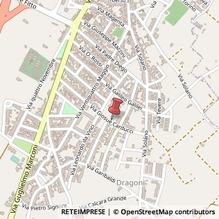 Mappa Via G. Carducci, 74, 73010 Lequile, Lecce (Puglia)