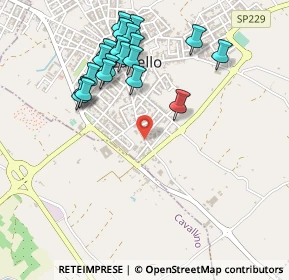 Mappa Via Piave, 73023 Lizzanello LE, Italia (0.559)