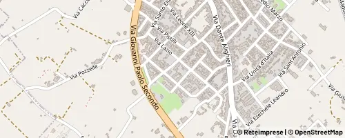 Mappa San Cesario di Lecce