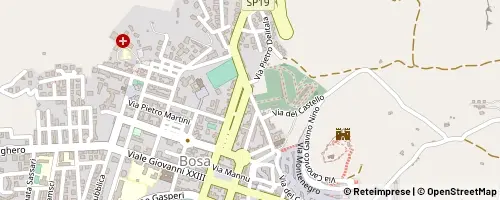 Mappa Bosa